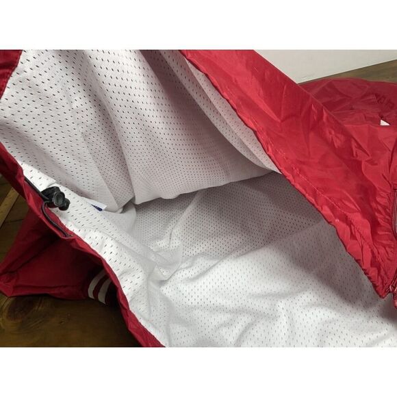 Boathouse Sports Mens Medium Red White Deer Hunting Windbreaker Jacket - Picture 12 of 12